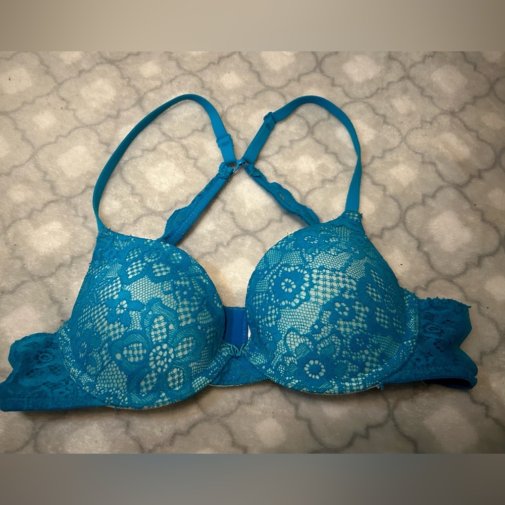 34A padded push up bra